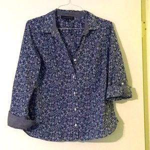 Tommy Hilfiger women’s blouse, medium, blue